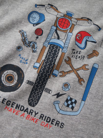 NAME IT T-shirt Bo Grey Melange